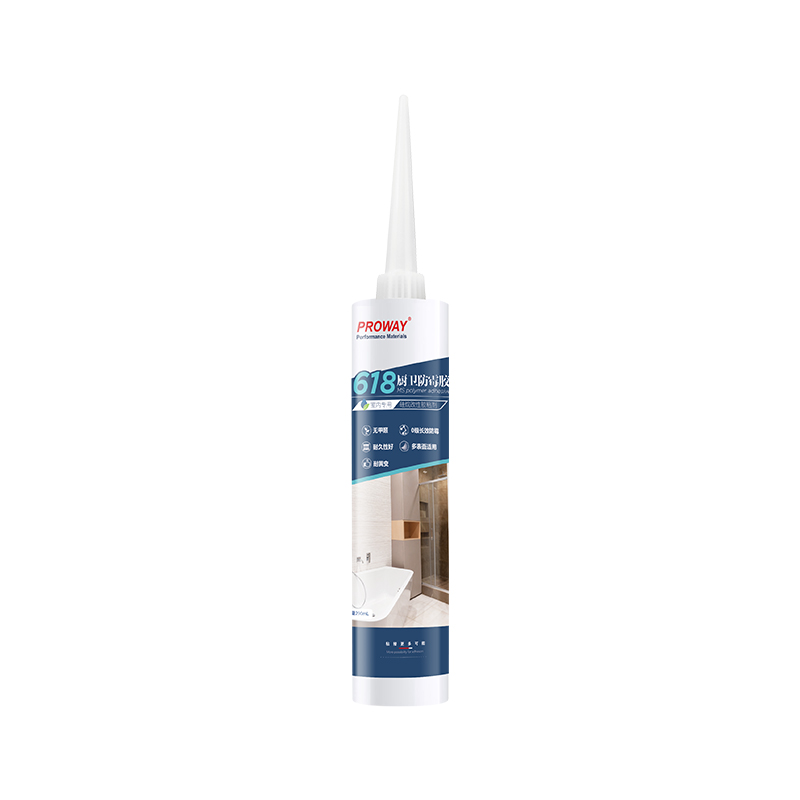 Foshan source manufacturer glass glue porcelain white kitchen and bathroom waterproof and mildew-proof MS sealant doors and windows modified structural glue